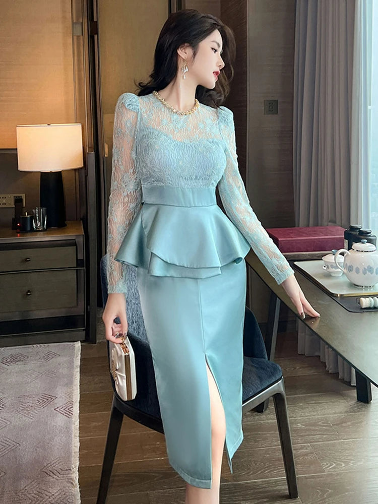 Peplum dress on sale