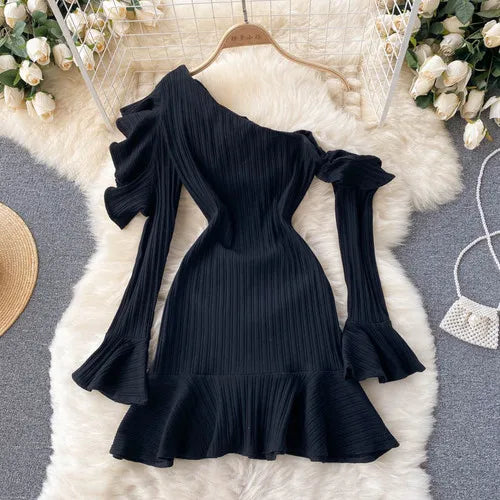 Ruffle bodycon midi dress top