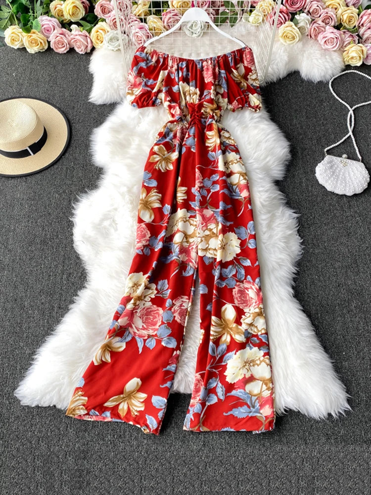 Floral Jumpsuit