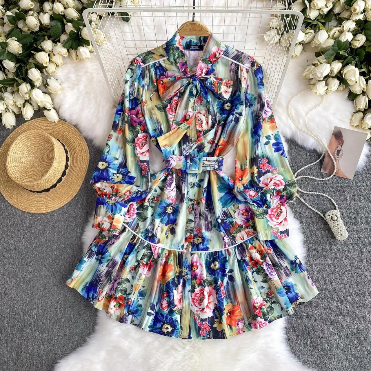 long sleeve backless dress white Winter Long Sleeve Backless Mini Dress main image 0