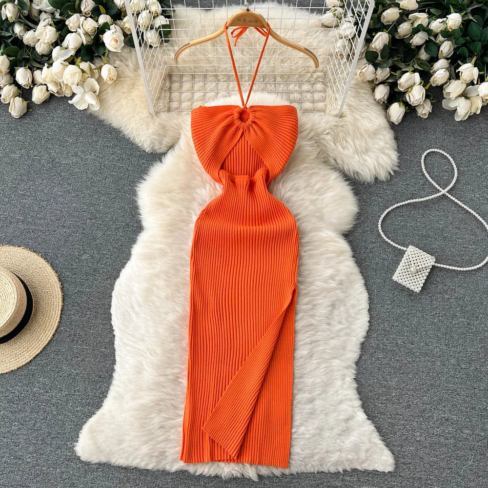 halter neck bodycon midi dress AN4538-BE40-01_1200x.jpg?v=1671798821 main image 0