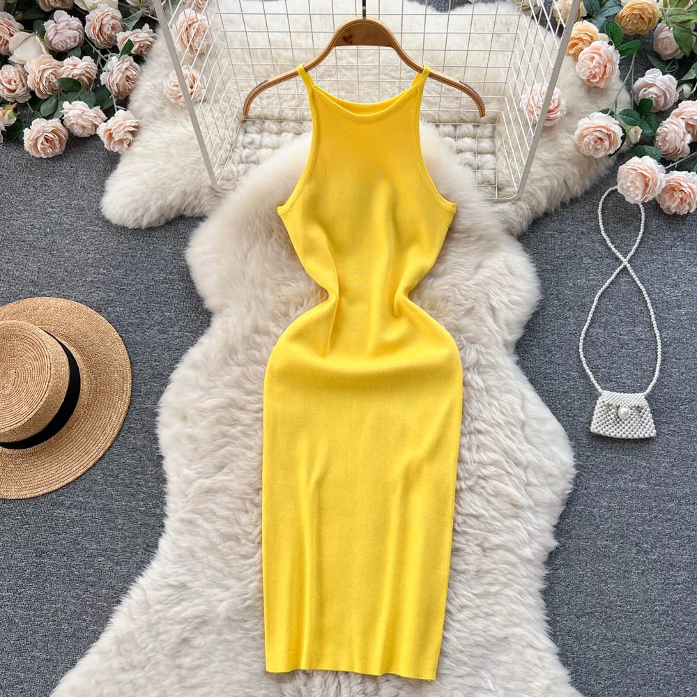 thick strap dress bodycon VELVET WITH THIN STRAPS | CULT MIA Order Options_Special Order - Super Rush Size:18 AUS 46% Rayon Gold Sequin Mismatched Long