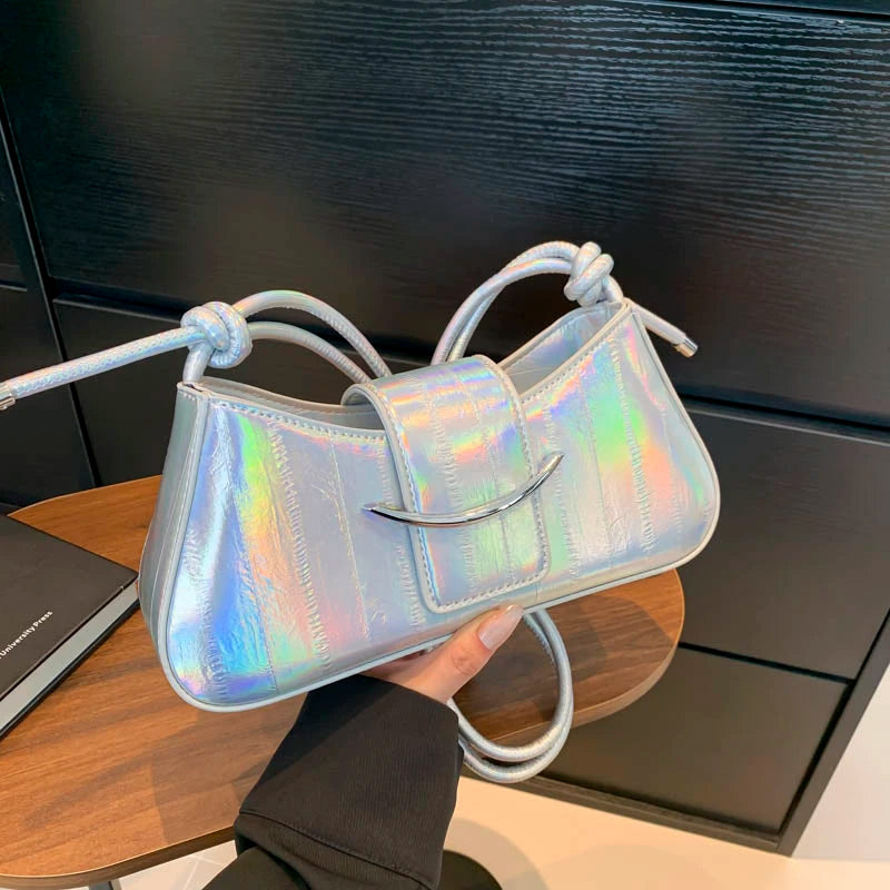 Holographic shoulder bag shop