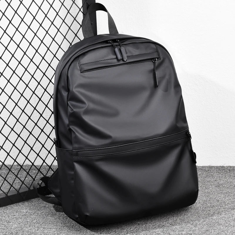 Sleek Black Waterproof Backpack For Everyday Use on Luulla