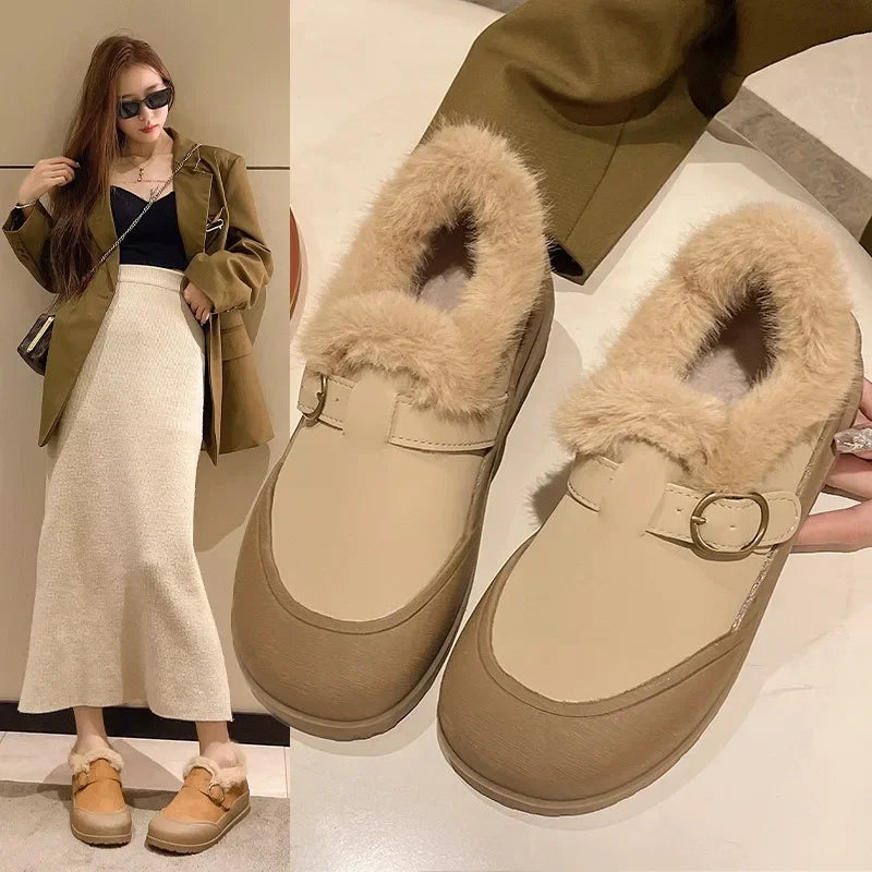 Fur shoes store
