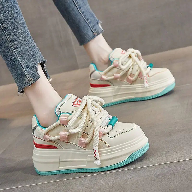 Colorful chunky sneakers outlet