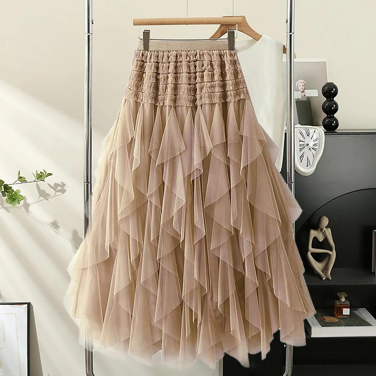 8月12日削除　S layered balloon skirt THEREDTHREAD / ザレッドスレッド】S layered balloon skirt