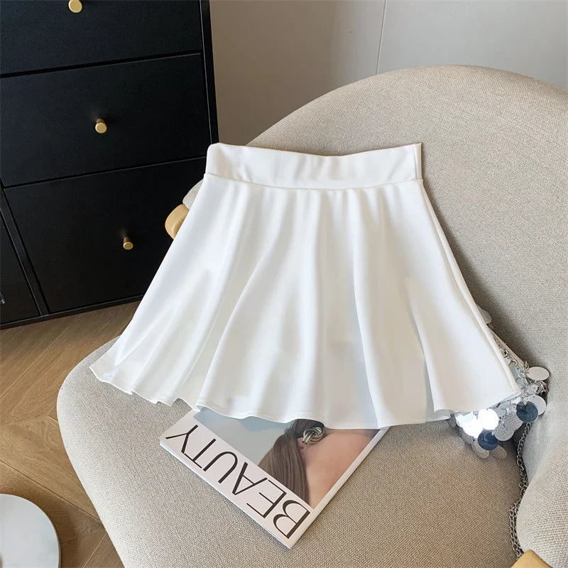 White skater skirt jacket outlet