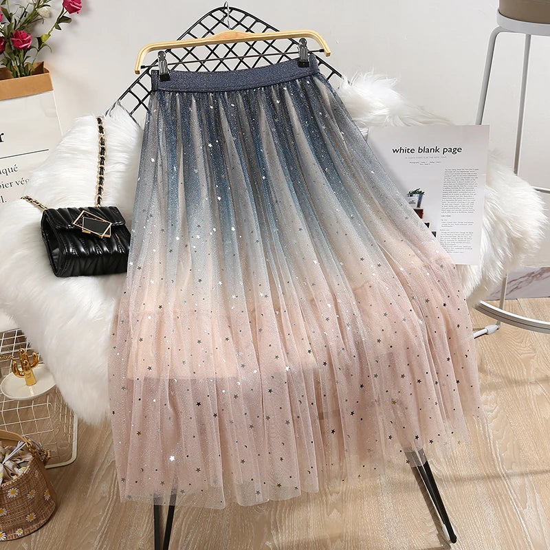Glitter ombre skirt 2025