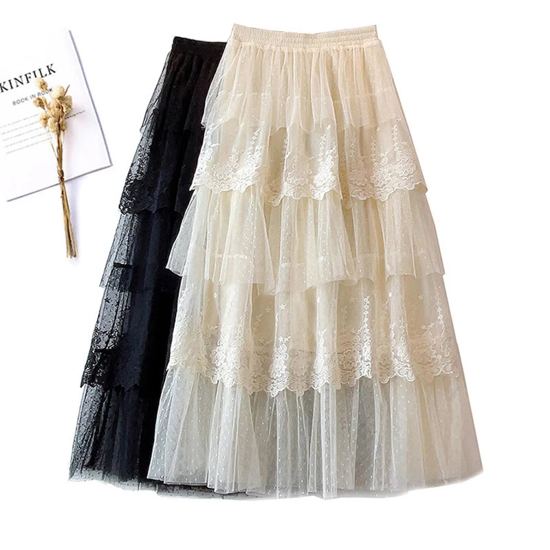 Layered tulle skirt design cheap