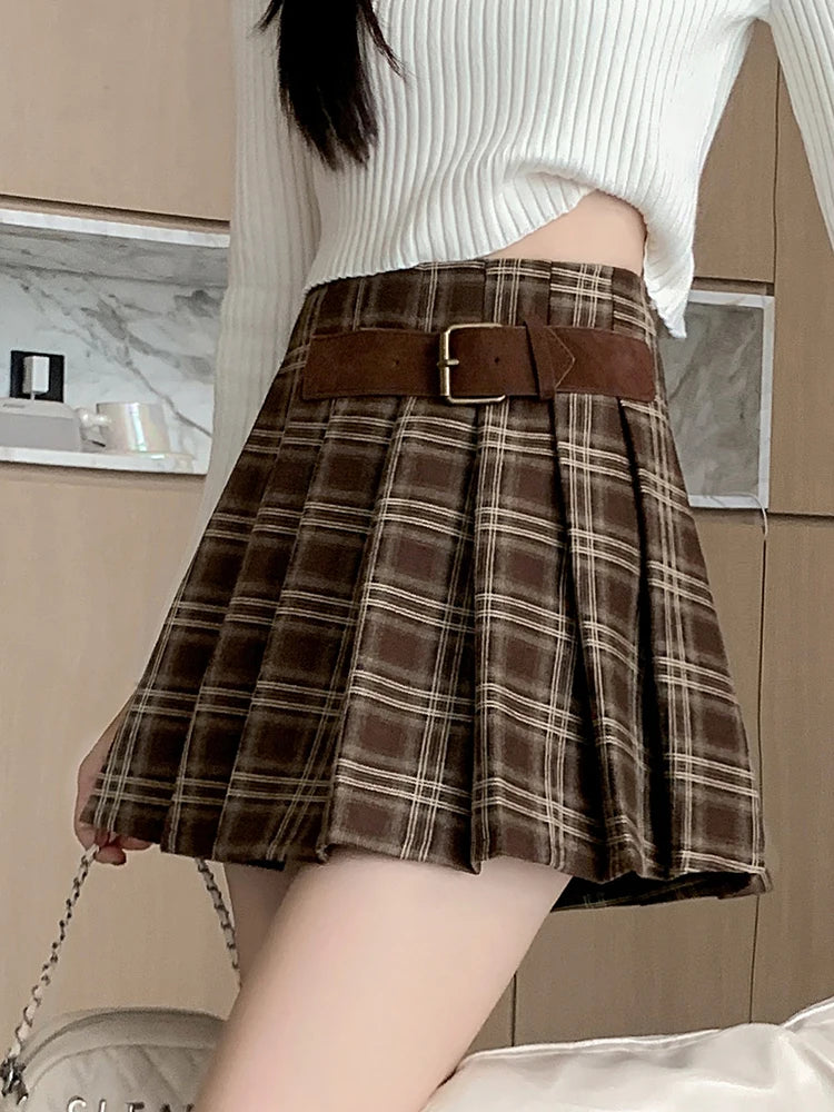 Tartan mini skirt nz on sale