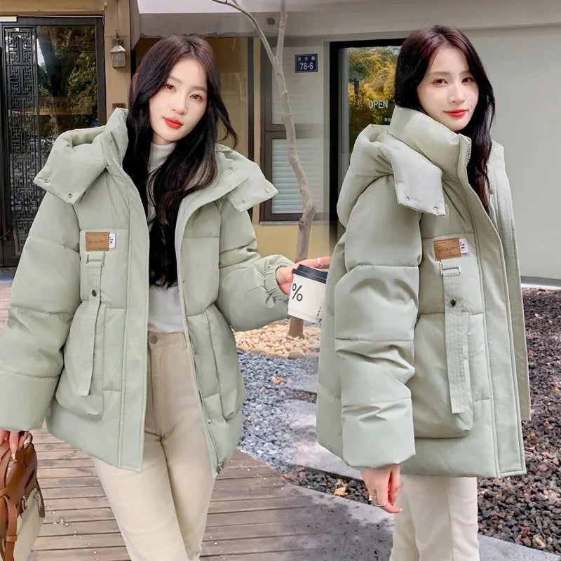 Oversized padded coat womens best sale