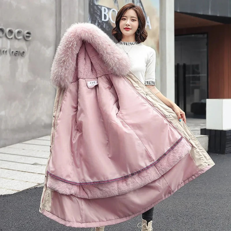 Pink Frock Style Winter Coat Winter Clothes Little Girl Wool Dress