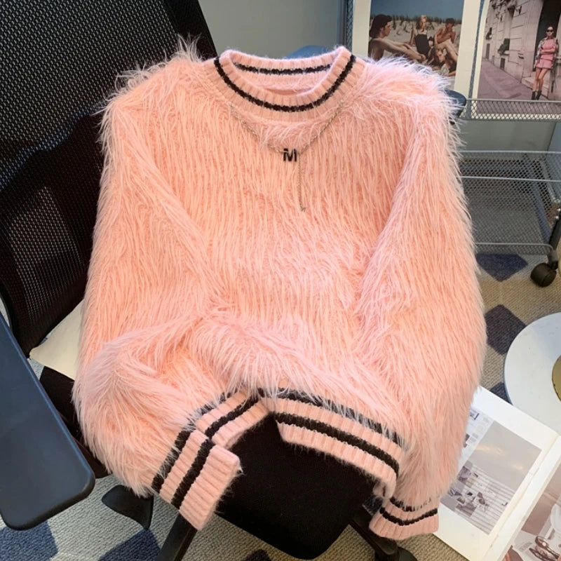 Yuliya Pale Pink Sweater